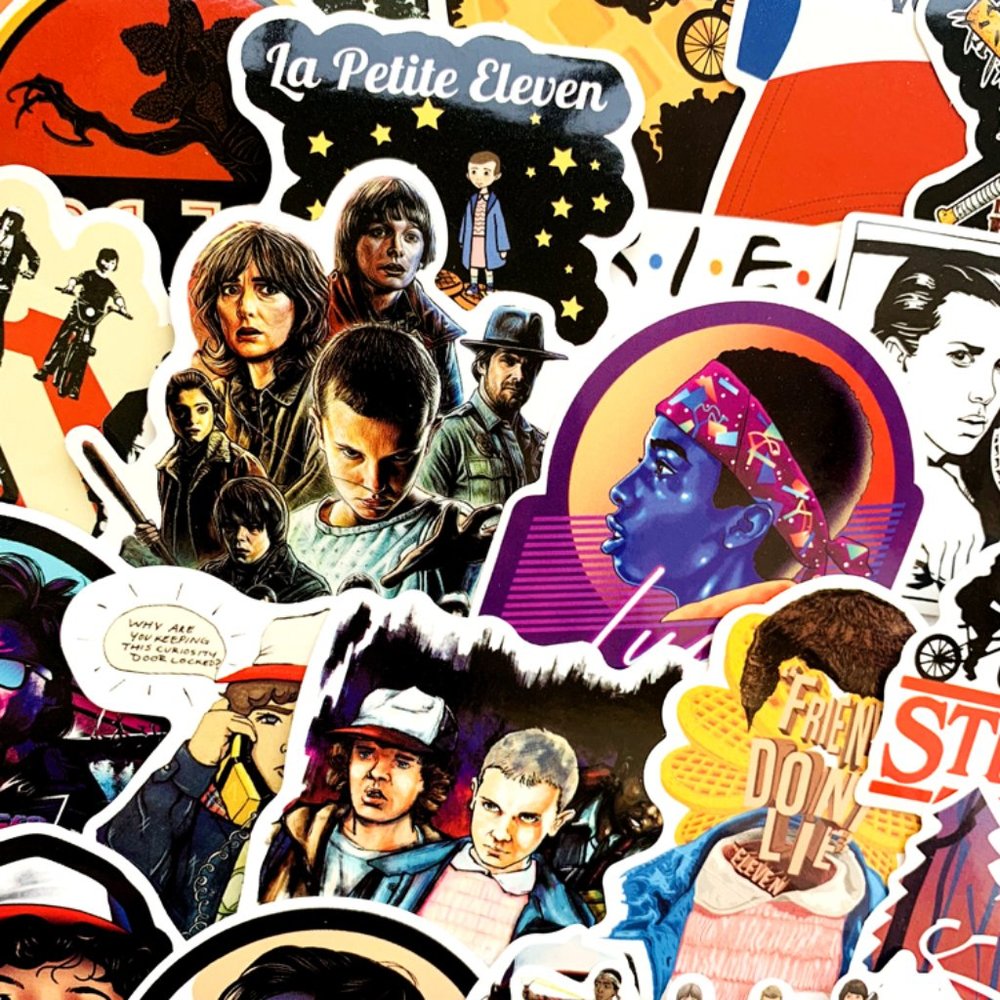 Stranger Things Stickers (50pc) - Picture 4 of 6